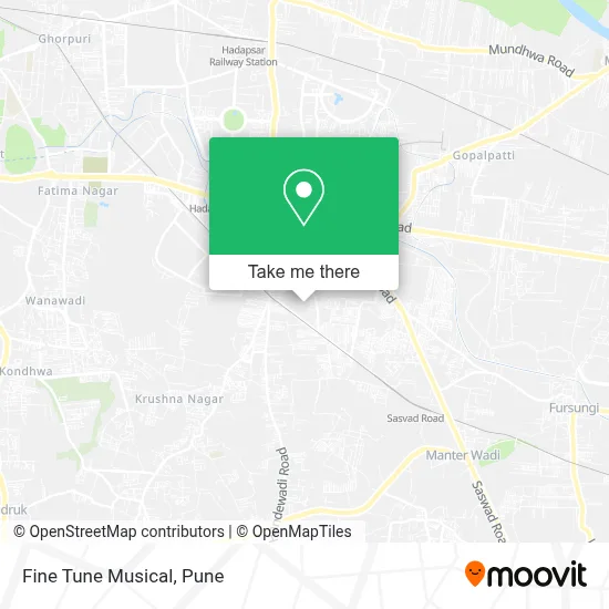Fine Tune Musical map