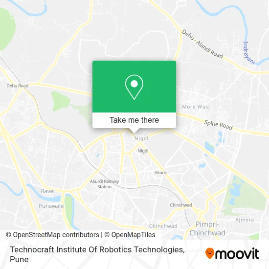Technocraft Institute Of Robotics Technologies map
