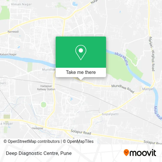 Deep Diagnostic Centre map