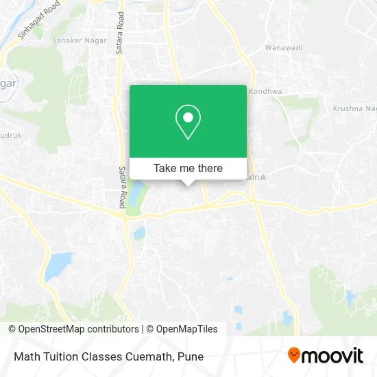 Math Tuition Classes Cuemath map