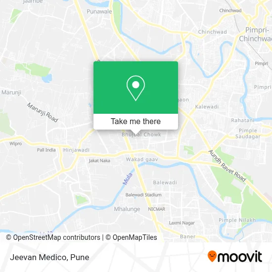 Jeevan Medico map