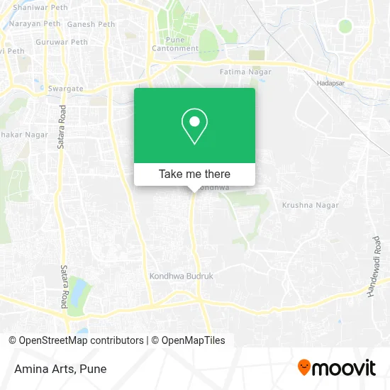 Amina Arts map