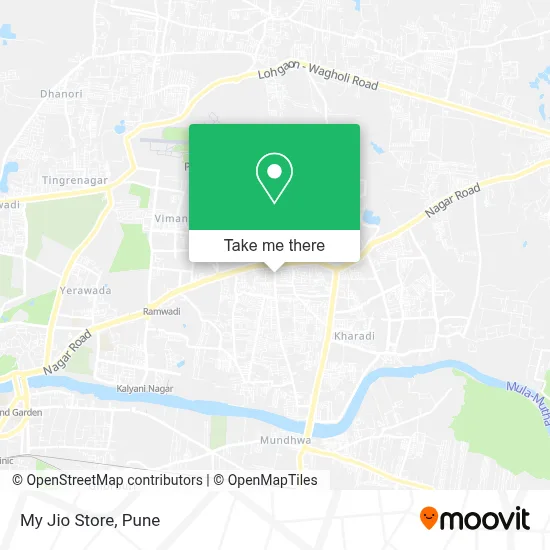 My Jio Store map