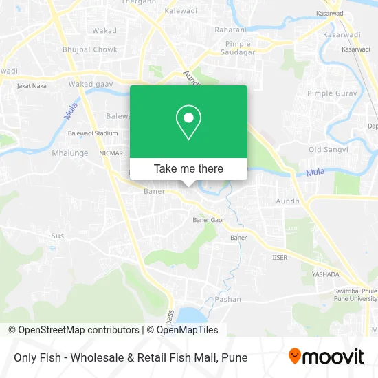 Only Fish - Wholesale & Retail Fish Mall map