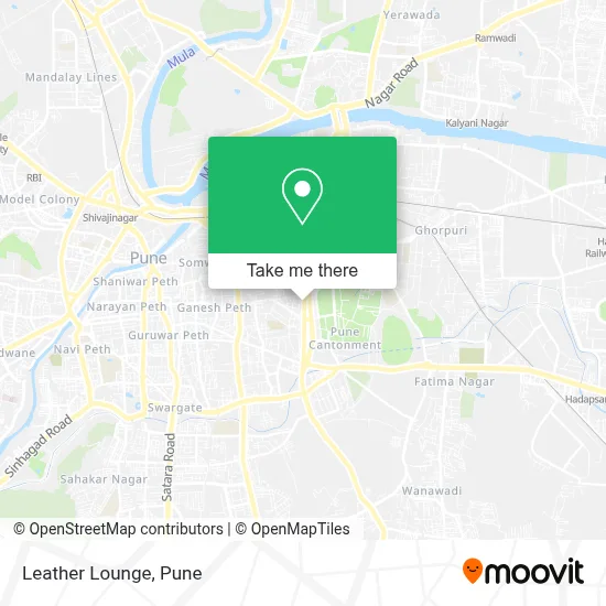 Leather Lounge map