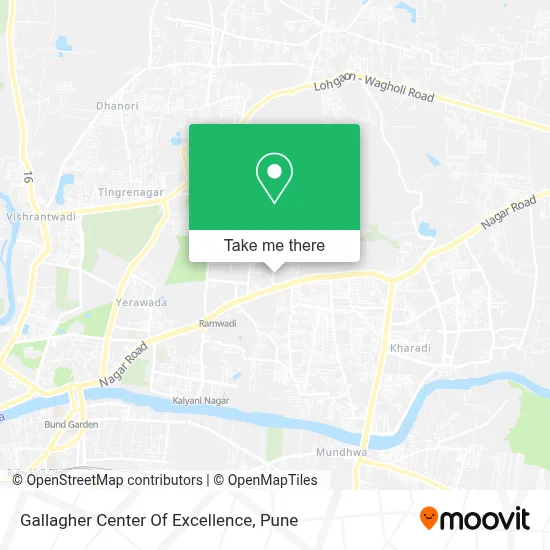 Gallagher Center Of Excellence map