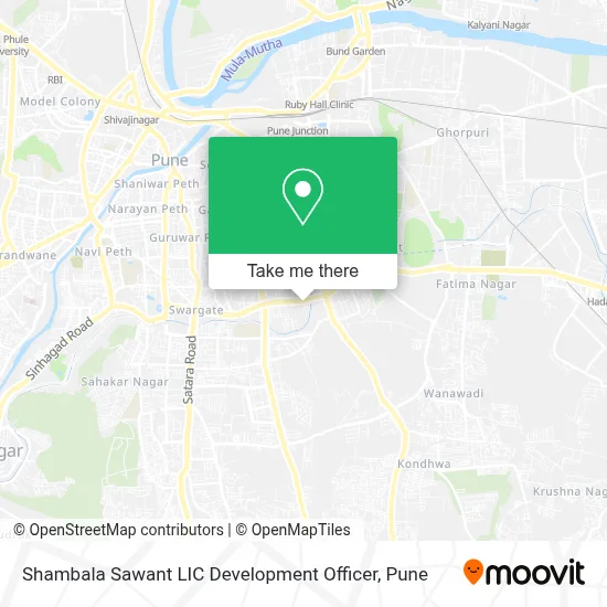 Shambala Sawant LIC Development Officer map