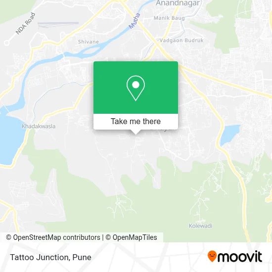 Tattoo Junction map