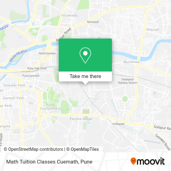 Math Tuition Classes Cuemath map