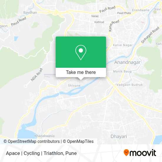 Apace | Cycling | Triathlon map