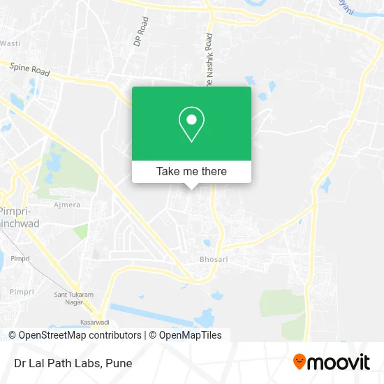 Dr Lal Path Labs map