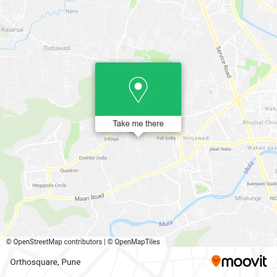 Orthosquare map