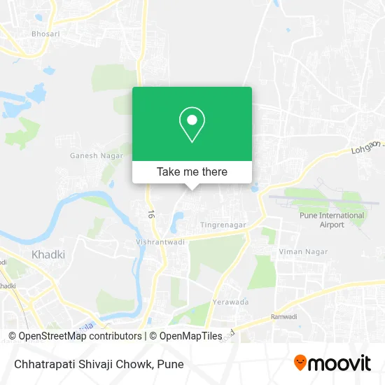 Chhatrapati Shivaji Chowk map