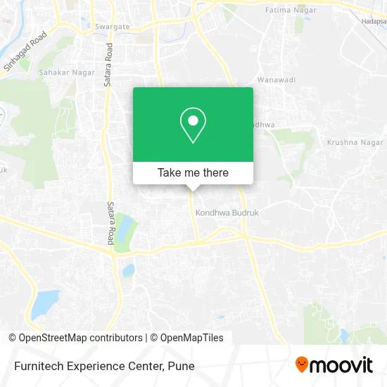 Furnitech Experience Center map