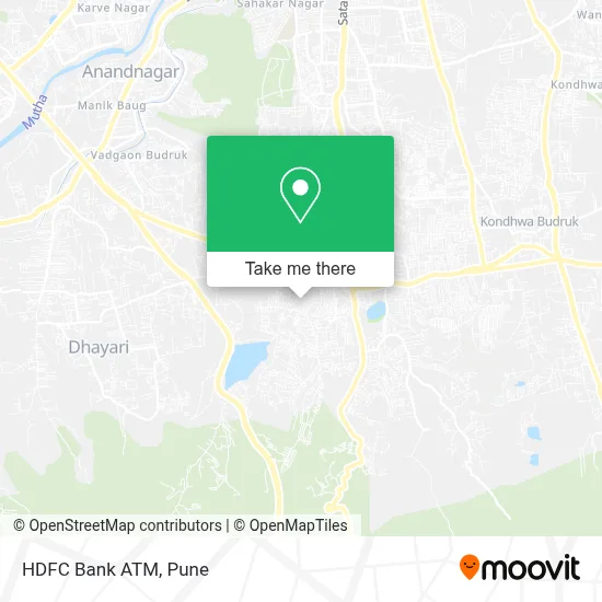 HDFC Bank Atm map