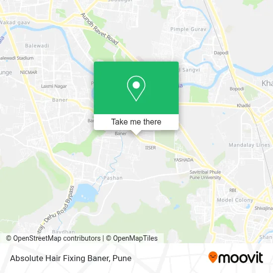 Absolute Hair Fixing Baner map