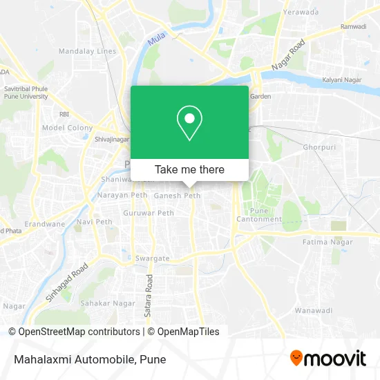 Mahalaxmi Automobile map