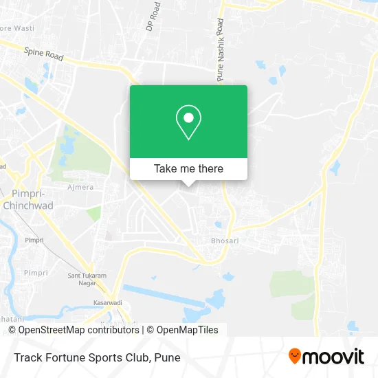 Track Fortune Sports Club map