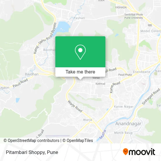 Pitambari Shoppy map