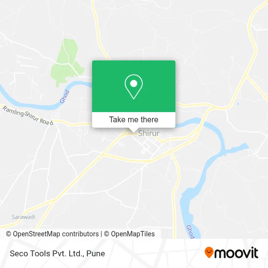 Seco Tools Pvt. Ltd. map