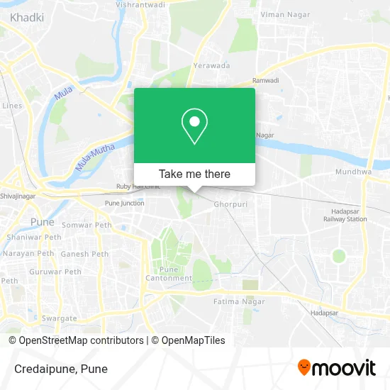 Credaipune map
