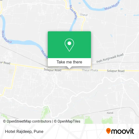 Hotel Rajdeep map