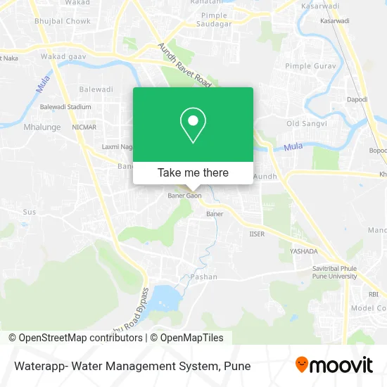 Waterapp- Water Management System map