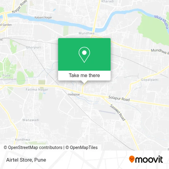 Airtel Store map