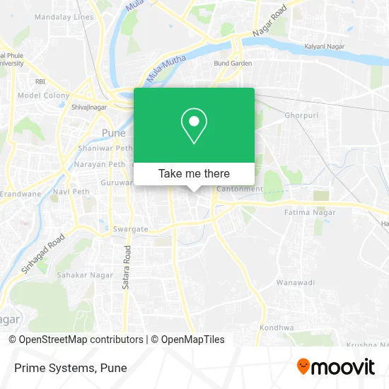 Prime Systems map