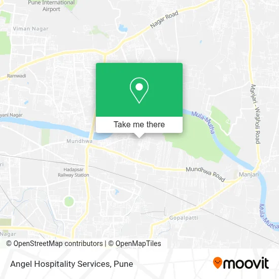 Angel Hospitality Services map