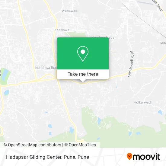 Hadapsar Gliding Center, Pune map