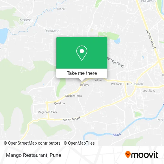 Mango Restaurant map