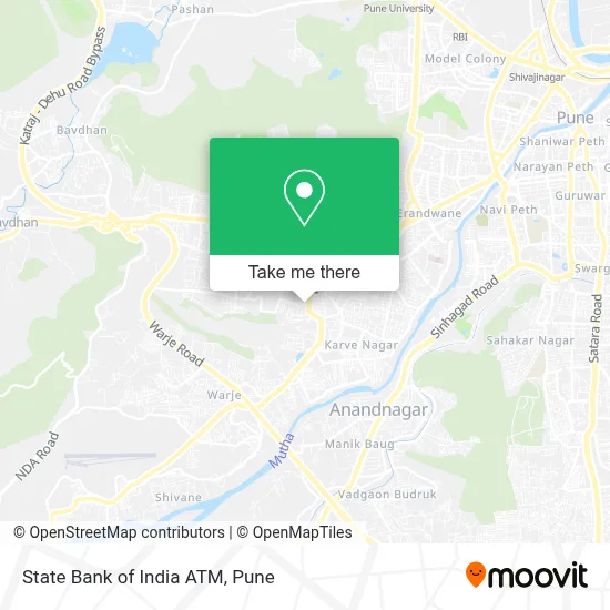State Bank Of India Atm map