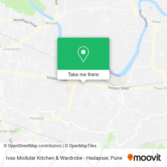 Ivas Modular Kitchen & Wardrobe - Hadapsar map