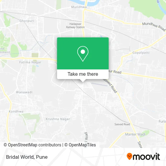 Bridal World map