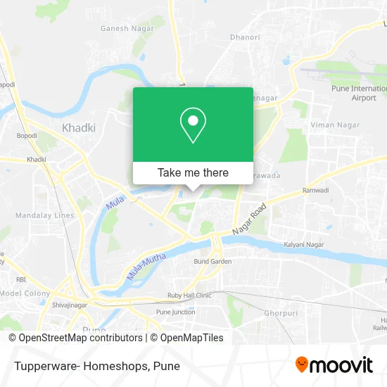 Tupperware- Homeshops map