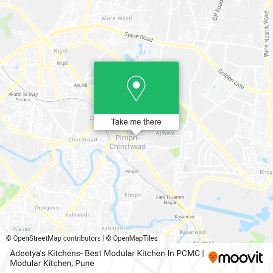 Adeetya's Kitchens- Best Modular Kitchen In PCMC | Modular Kitchen map