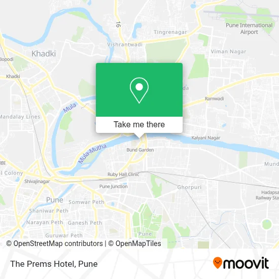 The Prems Hotel map
