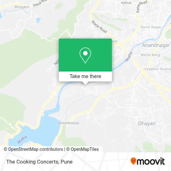 The Cooking Concerts map