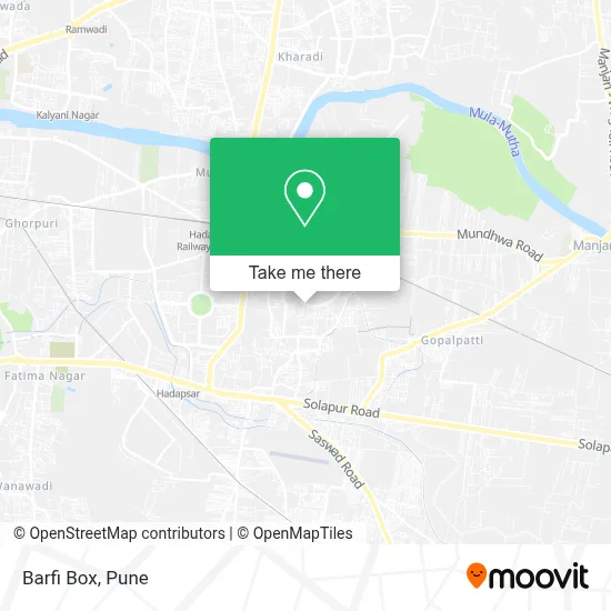 Barfi Box map