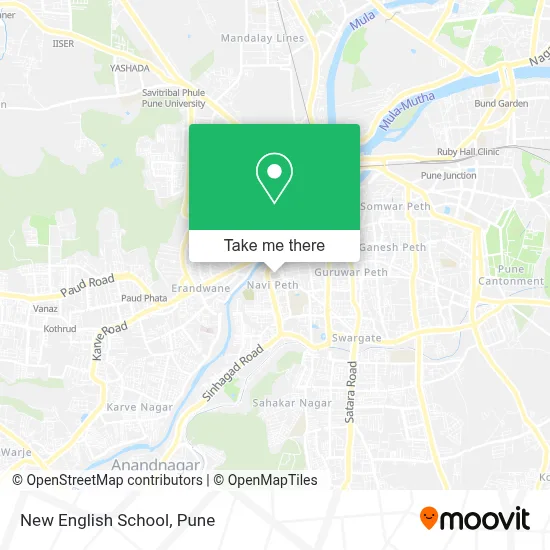 New English School map