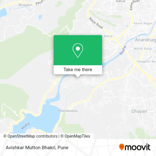 Avishkar Mutton Bhakri map