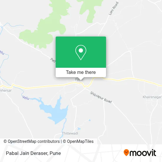 Pabal Jain Deraser map