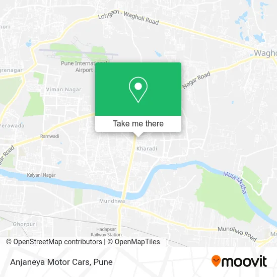 Anjaneya Motor Cars map