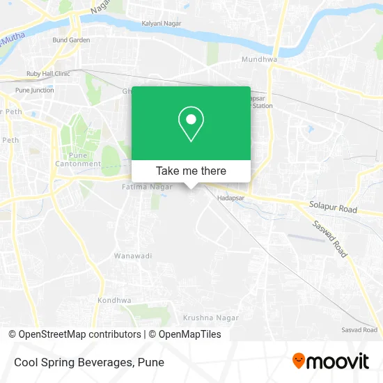 Cool Spring Beverages map