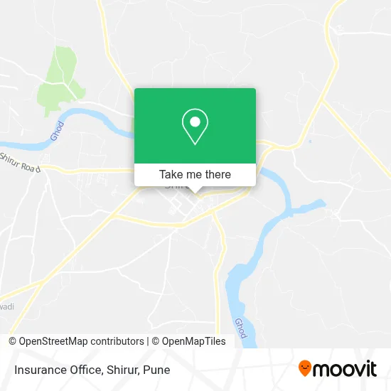 Insurance Office, Shirur map