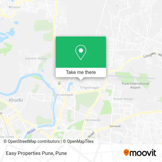 Easy Properties Pune map