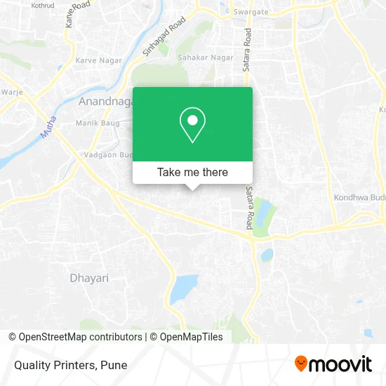 Quality Printers map
