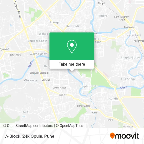 A-Block, 24k Opula map