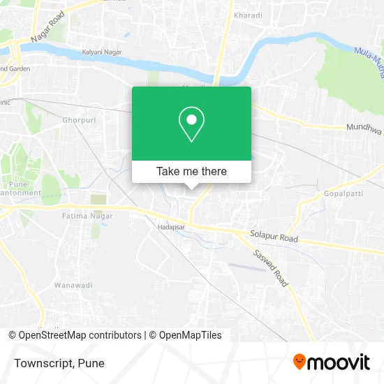 Townscript map